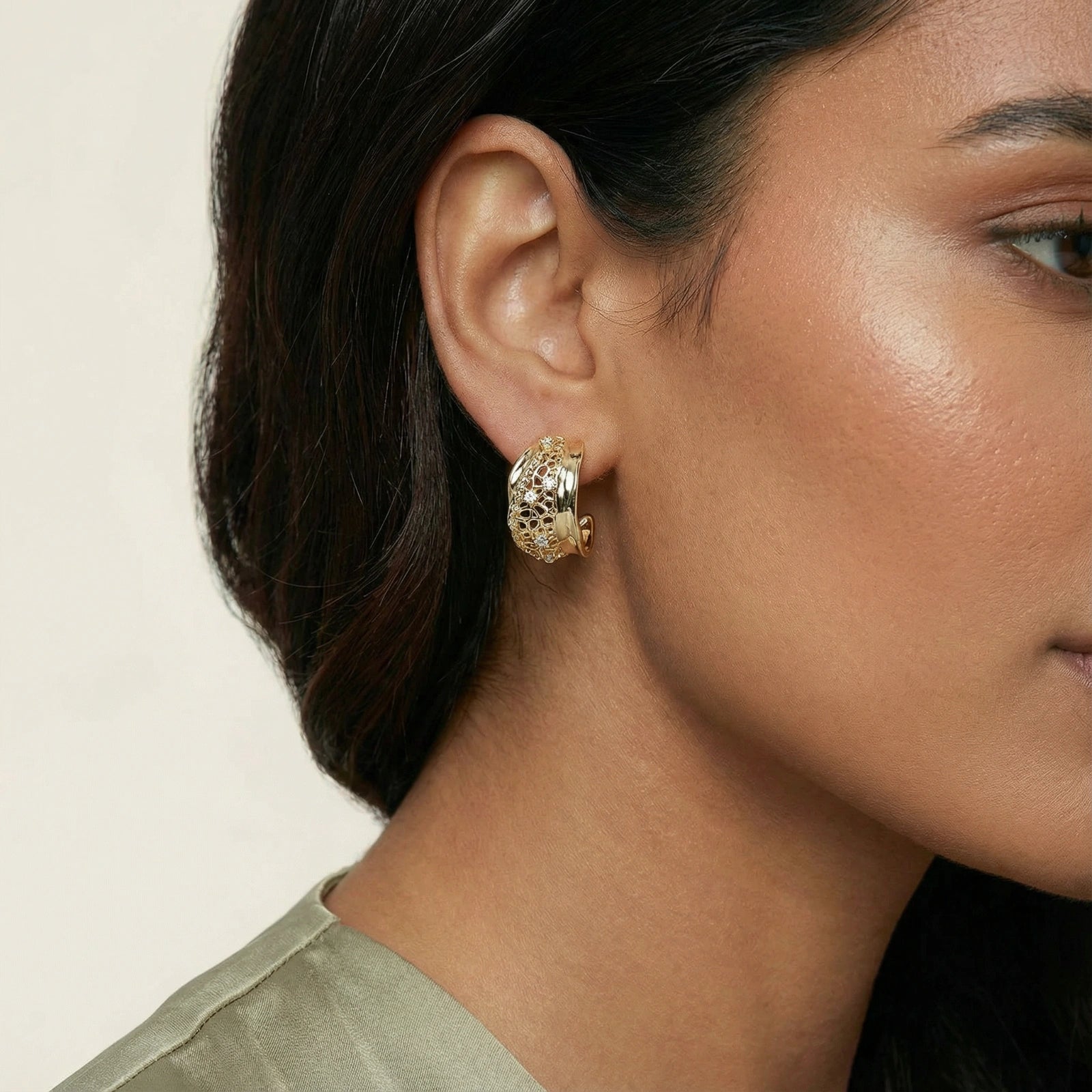Lattice Light Hoops by AlbaLuxe