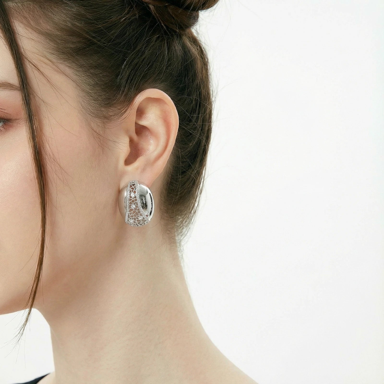 Mosaic Dreams Hoops by AlbaLuxe
