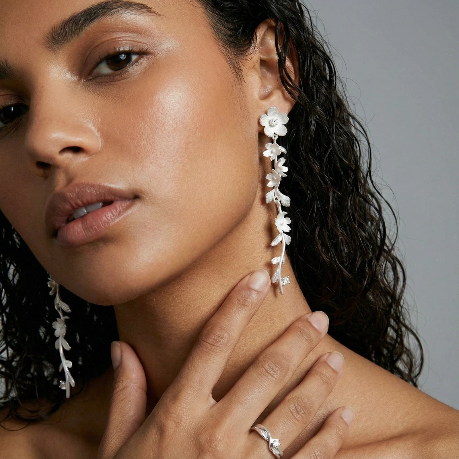 Garden Bloom Drop Earrings by AlbaLuxe AlbaLuxe