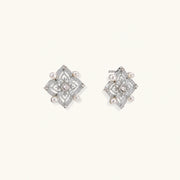 Celestial Pearl Cross Studs by AlbaLuxe AlbaLuxe