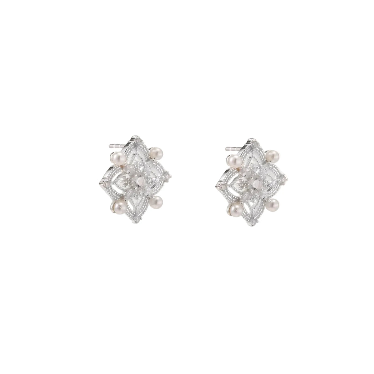 Ultra-macro craftsmanship detail of diamond facet setting