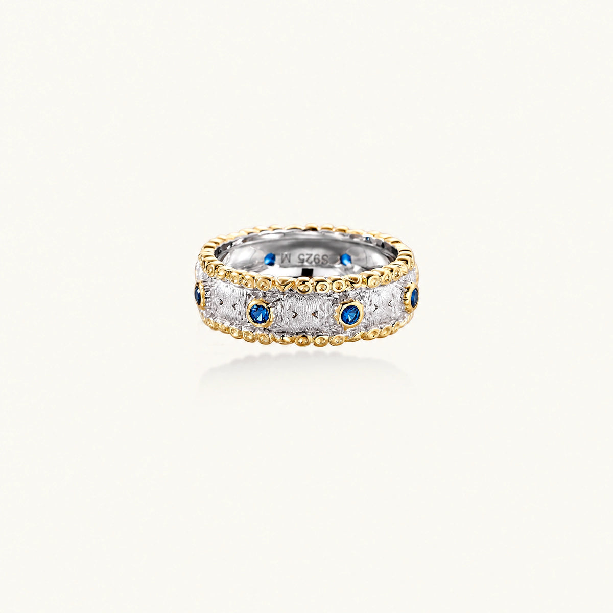 Azure Dreams Band Ring by AlbaLuxe AlbaLuxe
