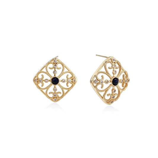 Byzantine Dream Studs by AlbaLuxe