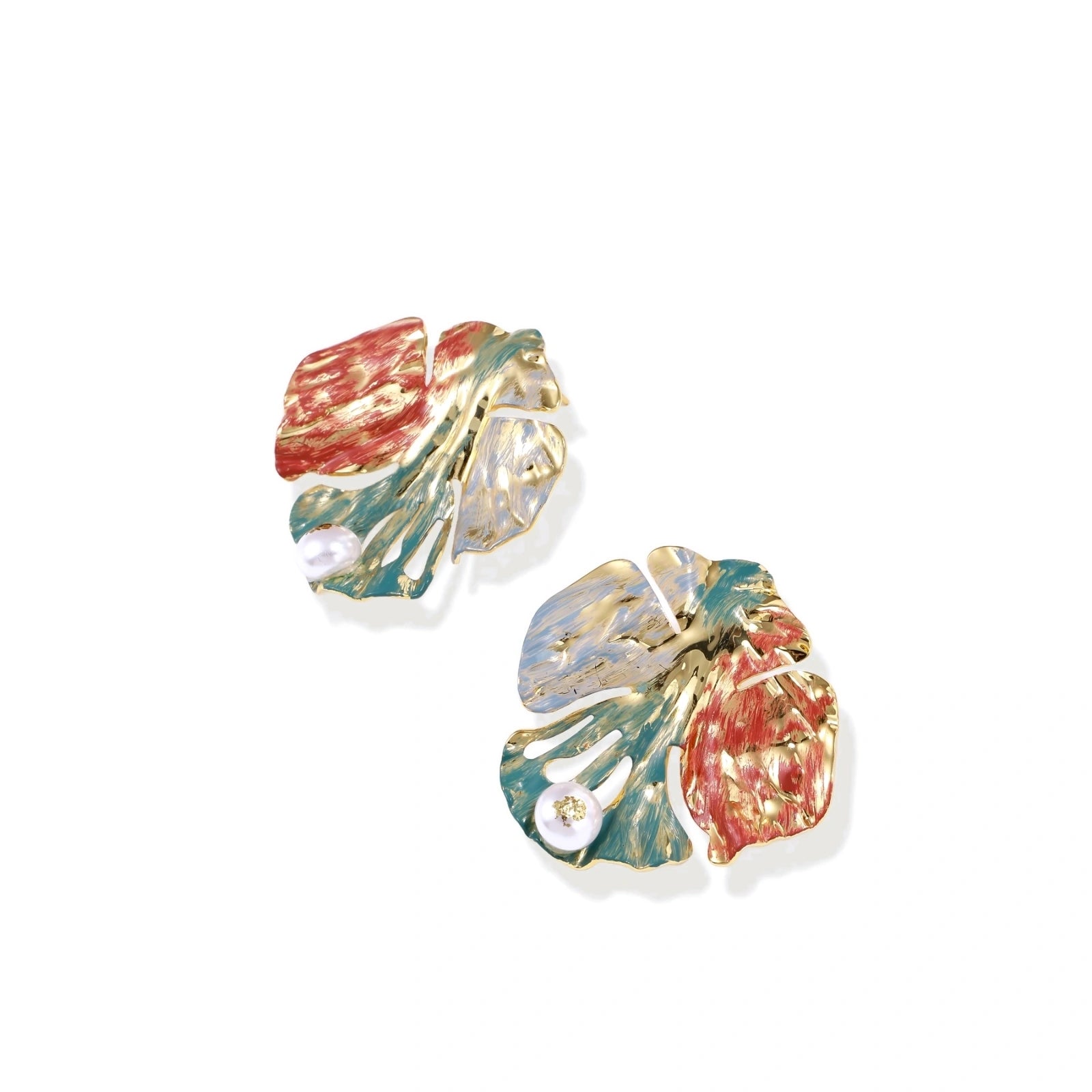 Monstera Muse Earrings by AlbaLuxe