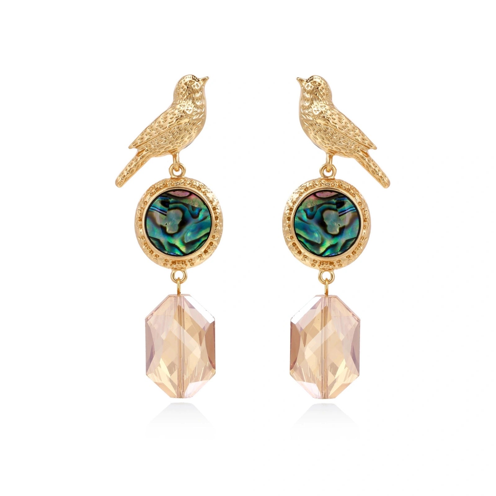 Songbird Abalone Drops by AlbaLuxe