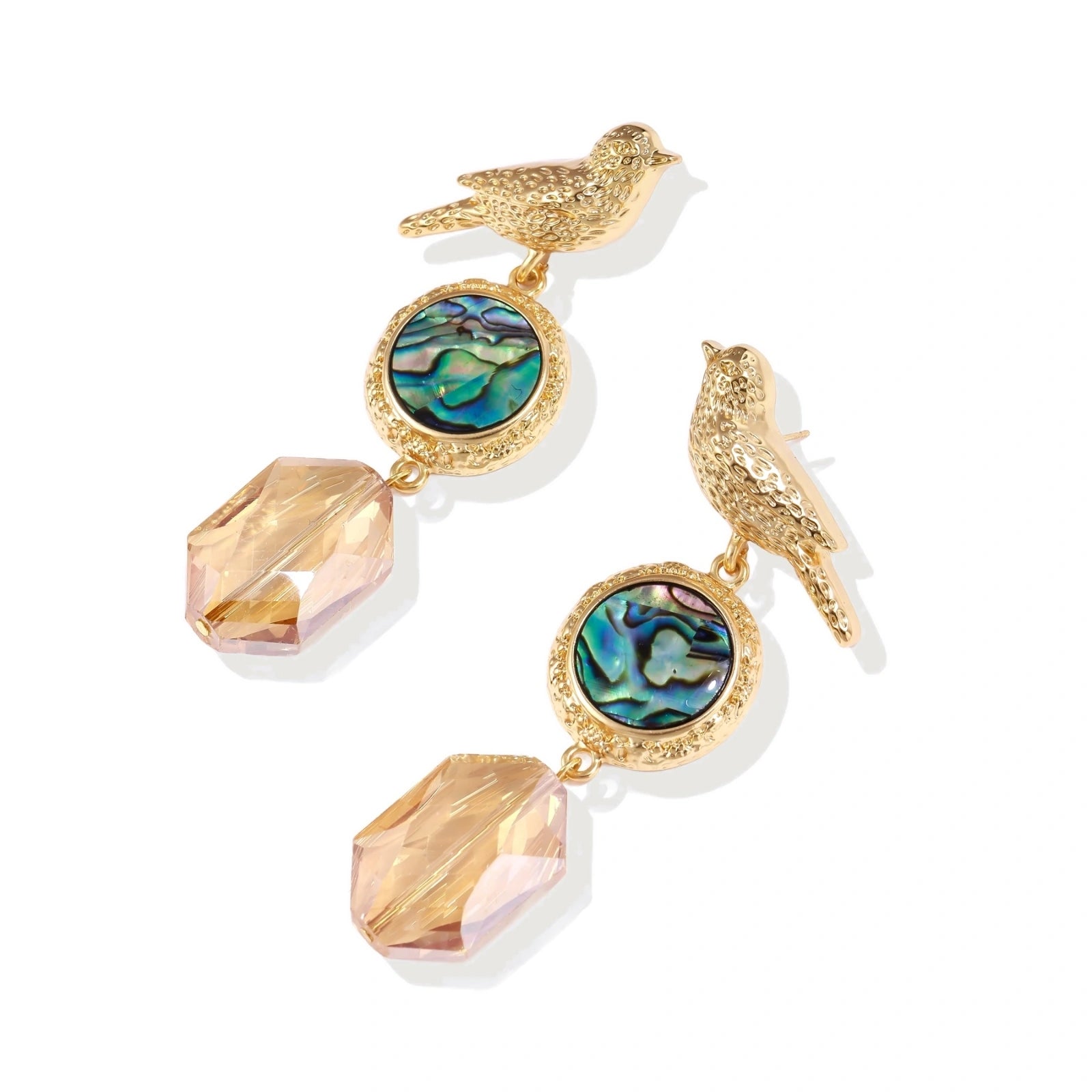 Songbird Abalone Drops by AlbaLuxe