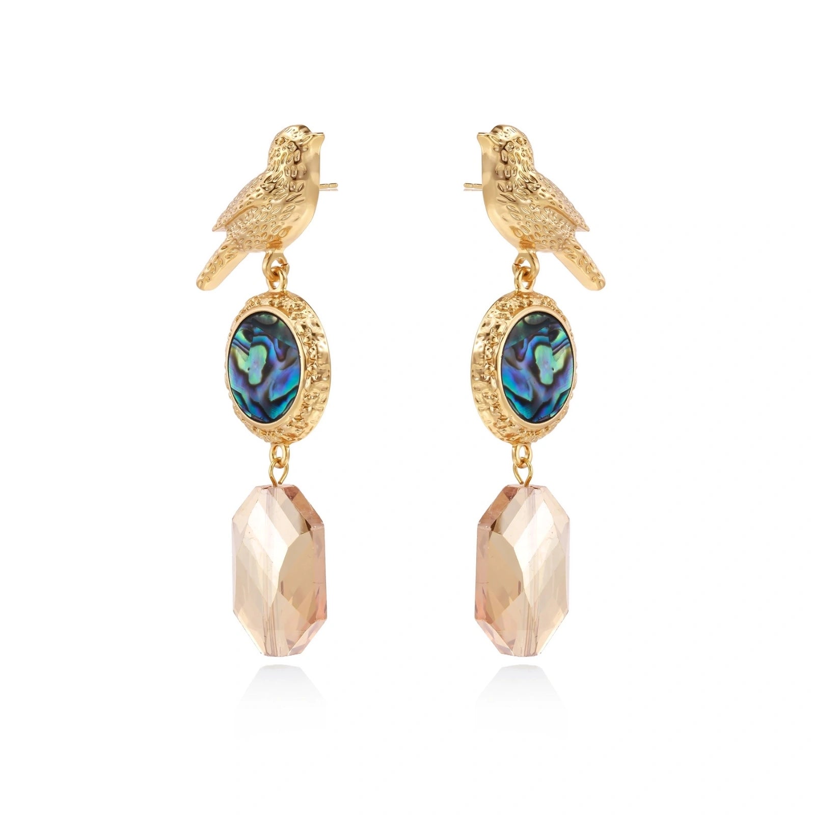 Songbird Abalone Drops by AlbaLuxe