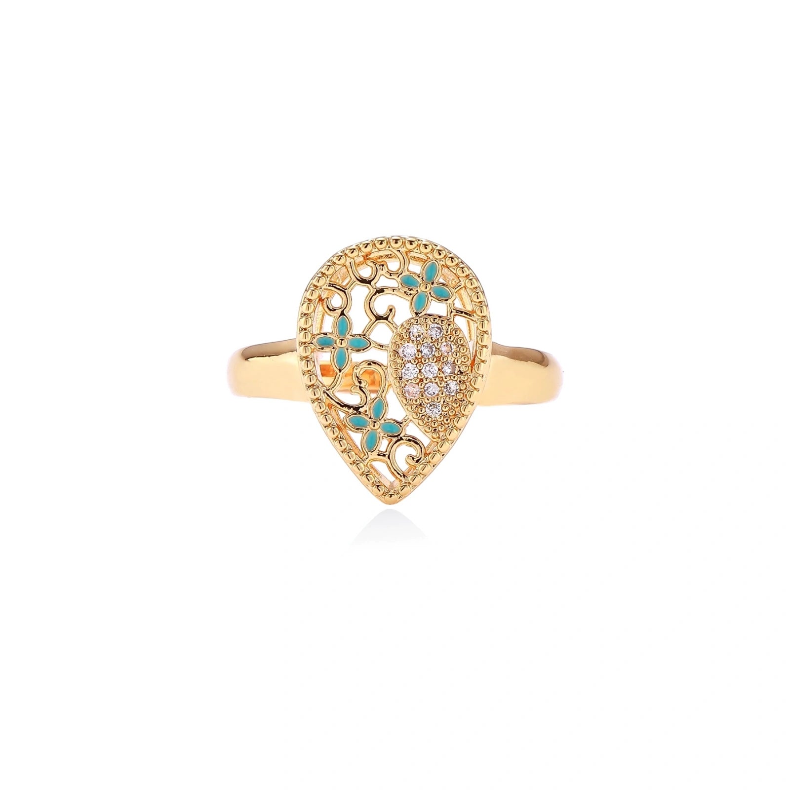 Enchanted Heart Ring by AlbaLuxe