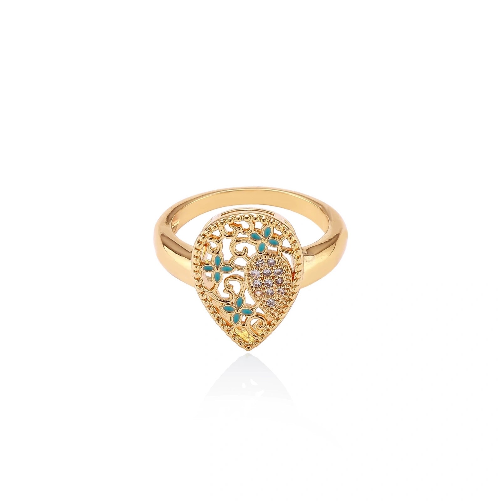 Enchanted Heart Ring by AlbaLuxe