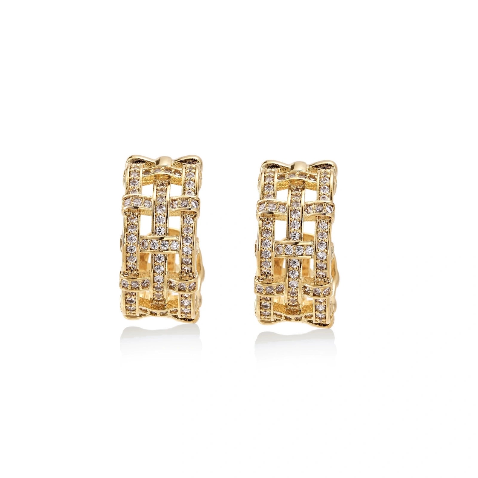 Lattice Dreams Hoops by AlbaLuxe