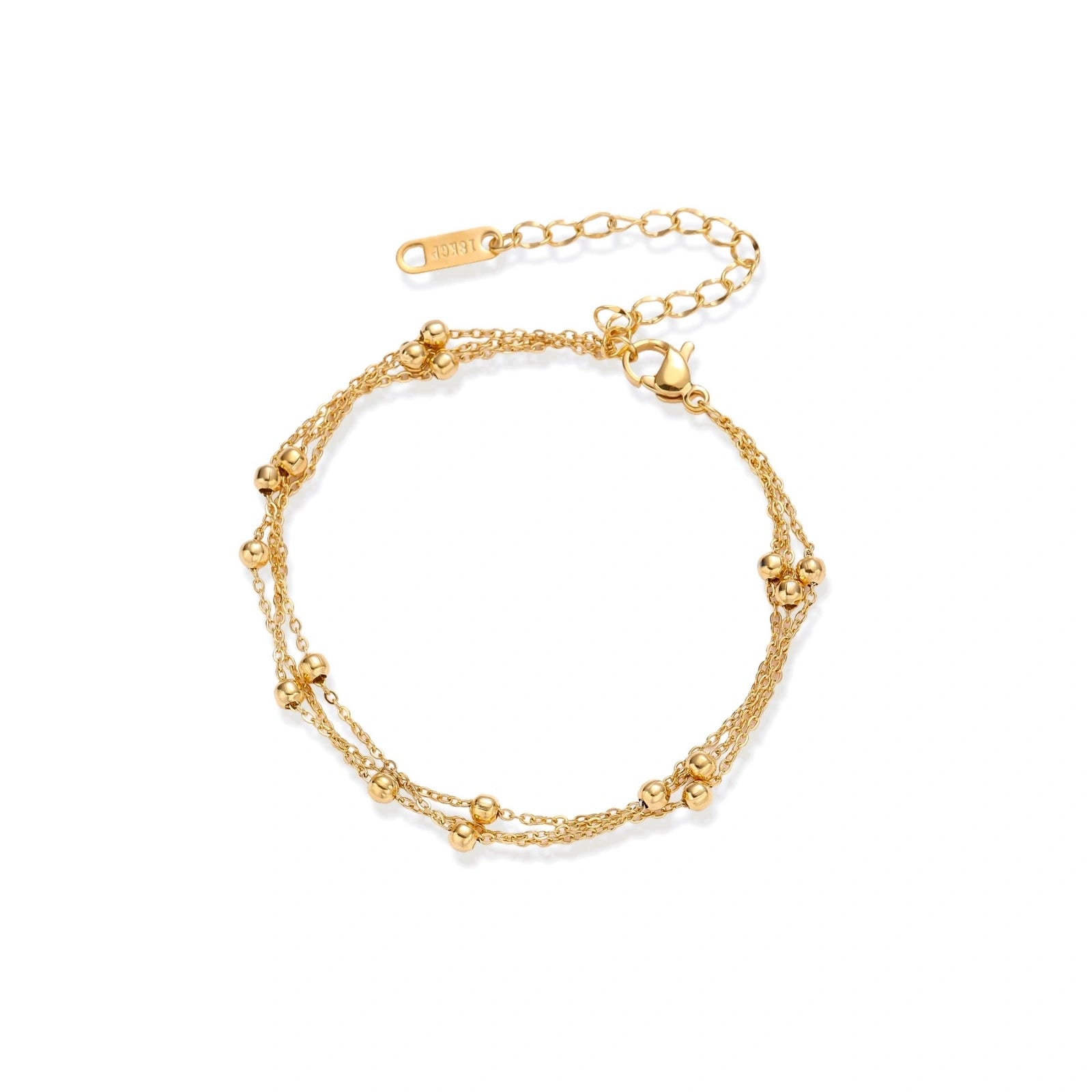 Golden Orbit Bracelet by AlbaLuxe
