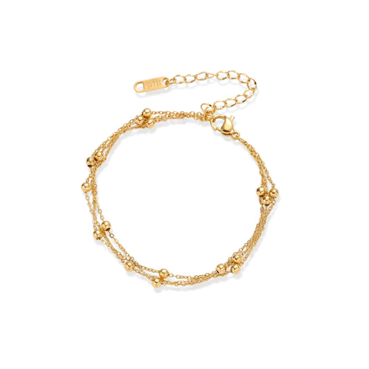 Golden Orbit Bracelet by AlbaLuxe