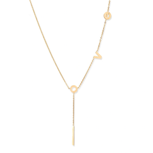 Love Letter Lariat by AlbaLuxe