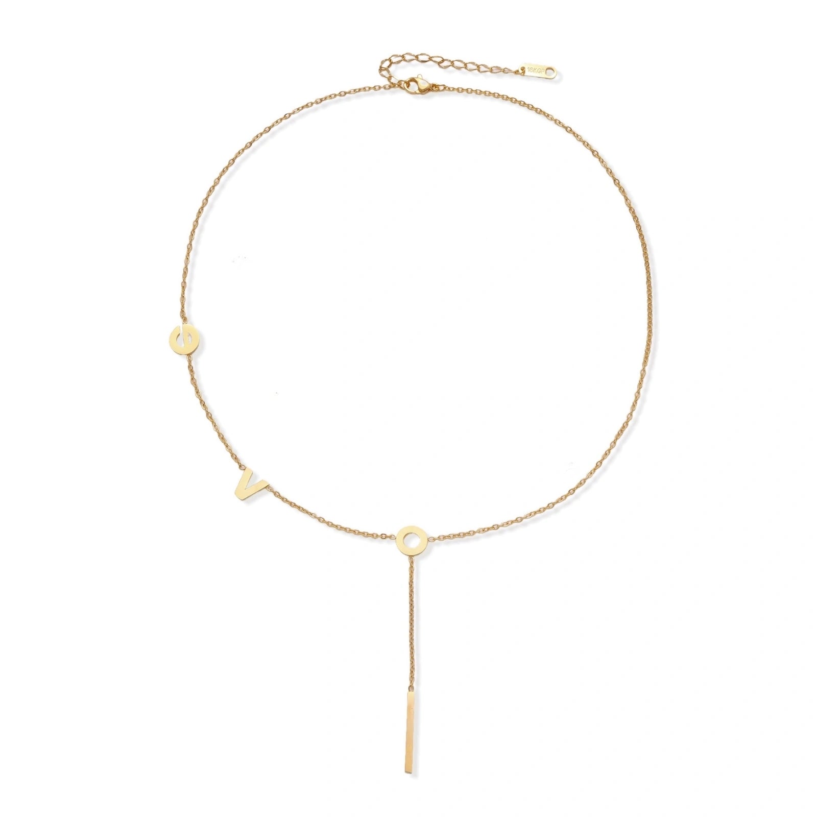 Love Letter Lariat by AlbaLuxe