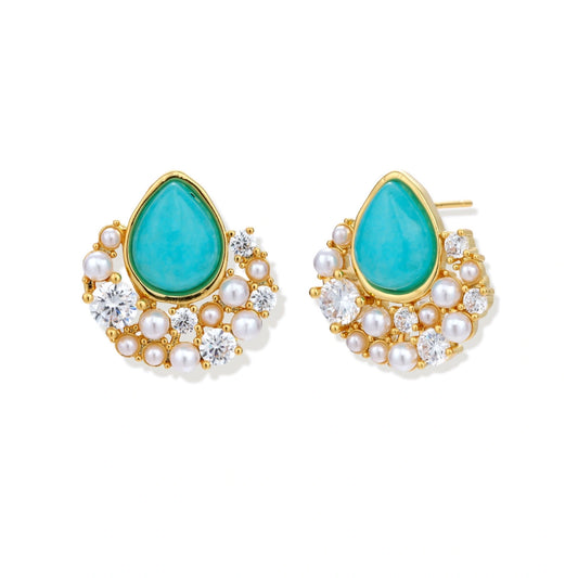 Azure Dreams Earrings by AlbaLuxe