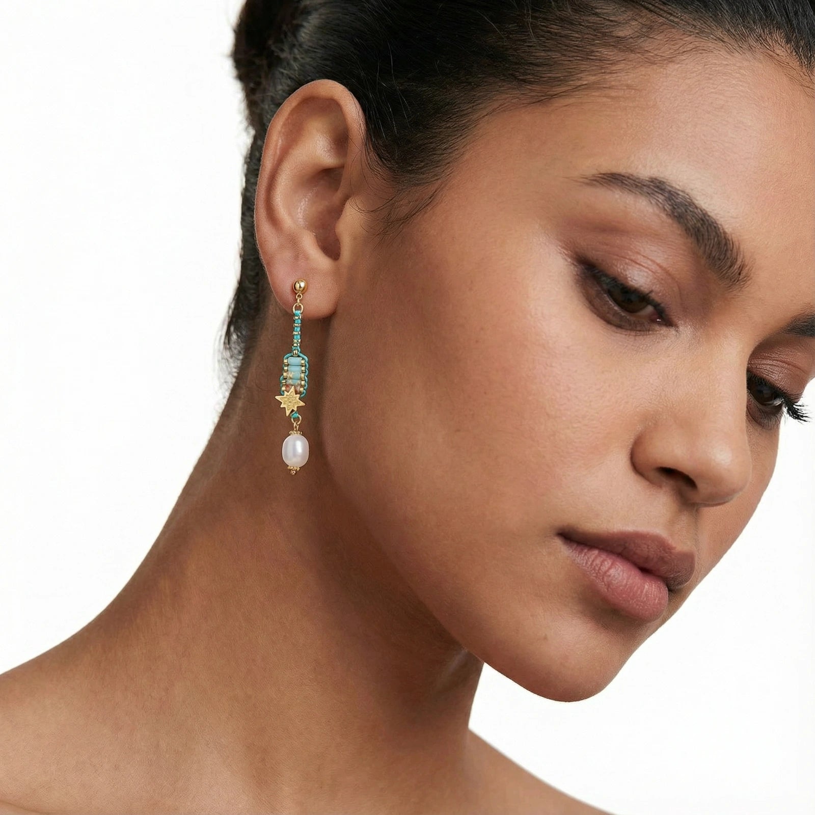 Starlight Cascade Earrings by AlbaLuxe