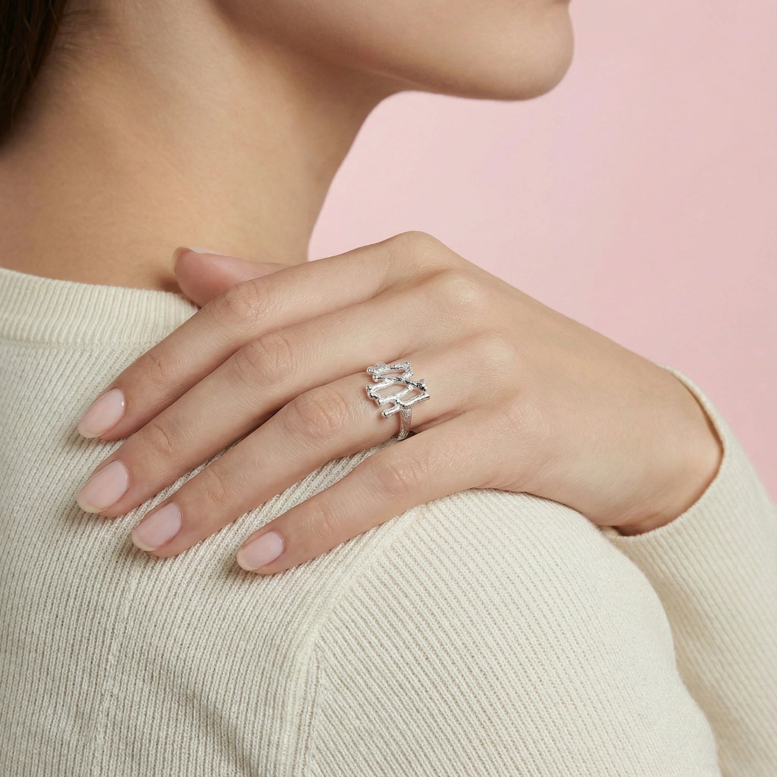 Forest Sculpture Ring by AlbaLuxe AlbaLuxe