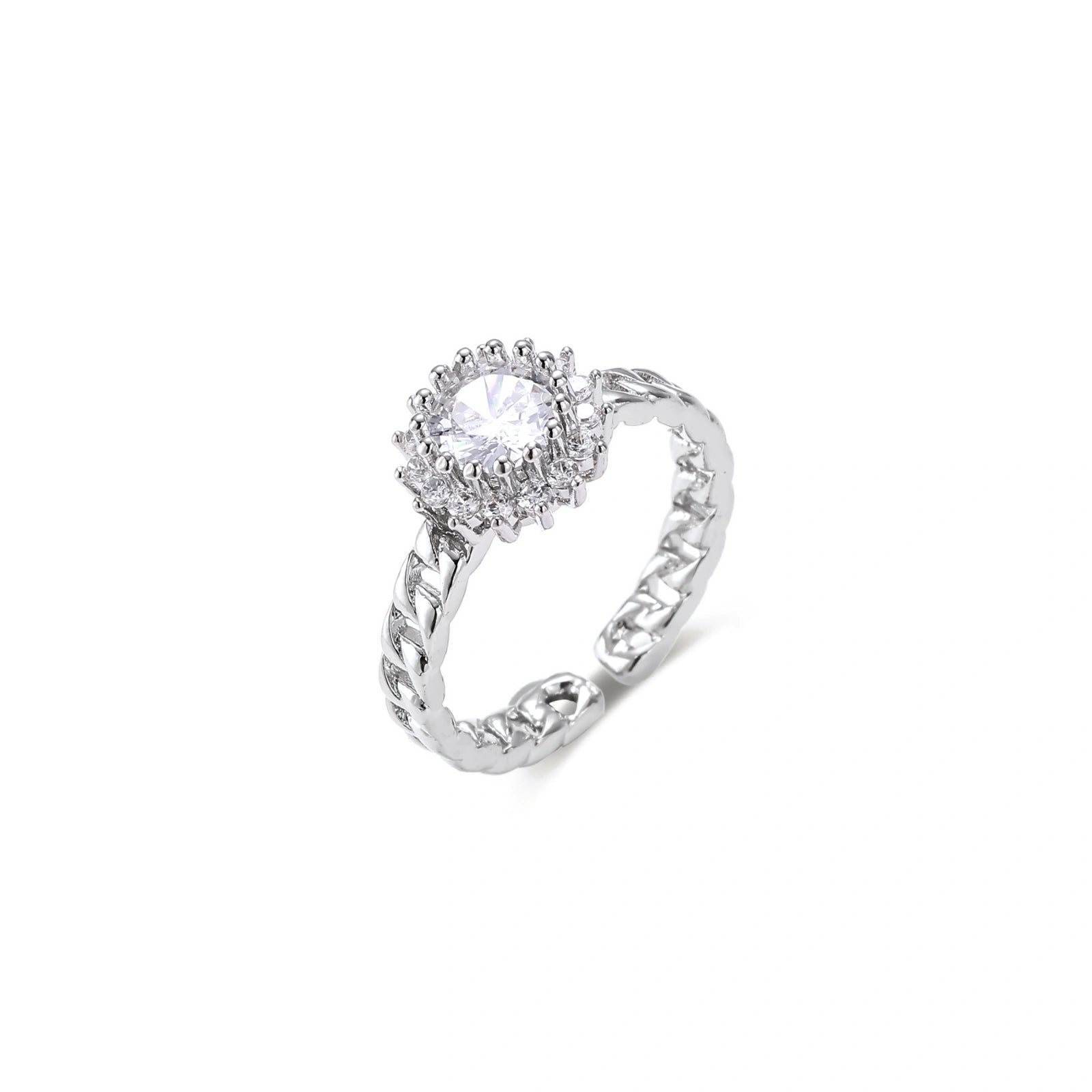 Cosmic Chain Halo Ring by AlbaLuxe