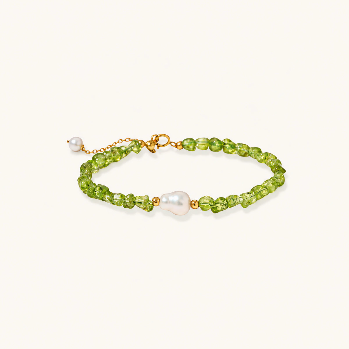 Peridot Dreams Bracelet by AlbaLuxe AlbaLuxe