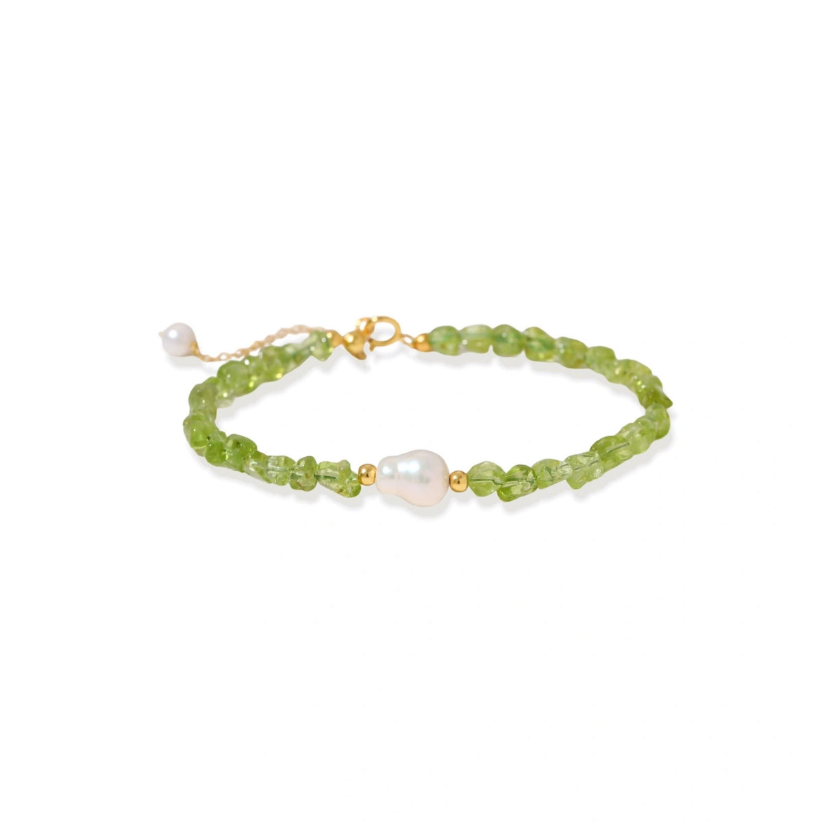Peridot Dreams Bracelet by AlbaLuxe AlbaLuxe
