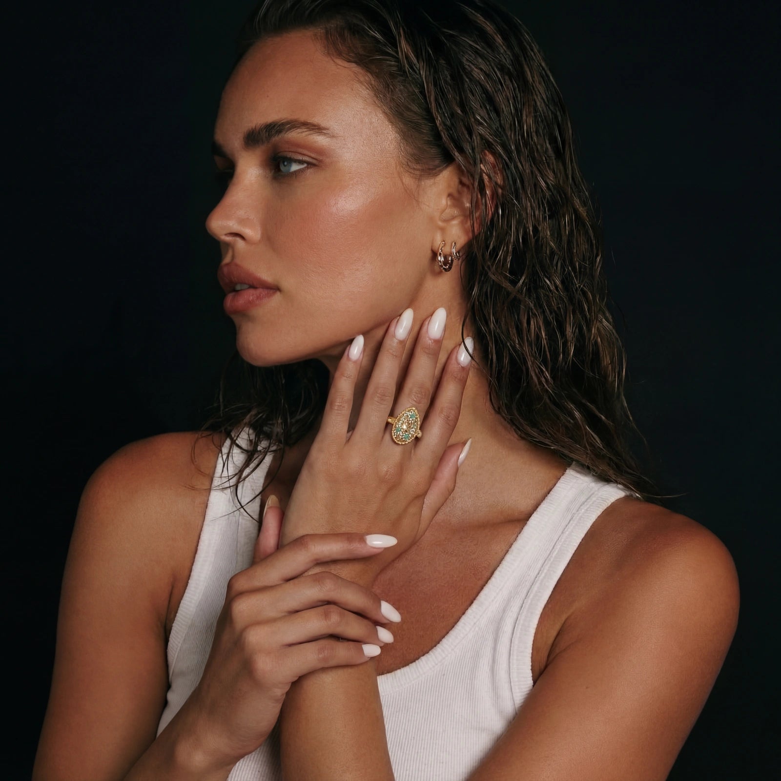 Enchanted Heart Ring by AlbaLuxe
