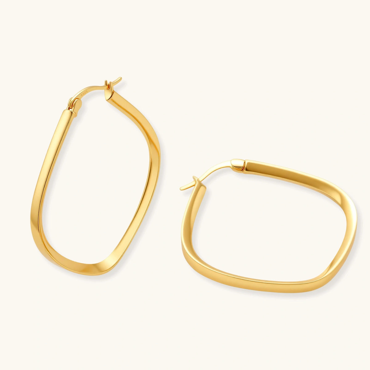 Geometry Class Hoops by AlbaLuxe AlbaLuxe