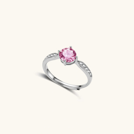 Pink Dreams Moissanite Ring by AlbaLuxe AlbaLuxe