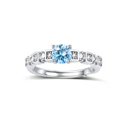 Skyline Moissanite Ring by AlbaLuxe AlbaLuxe