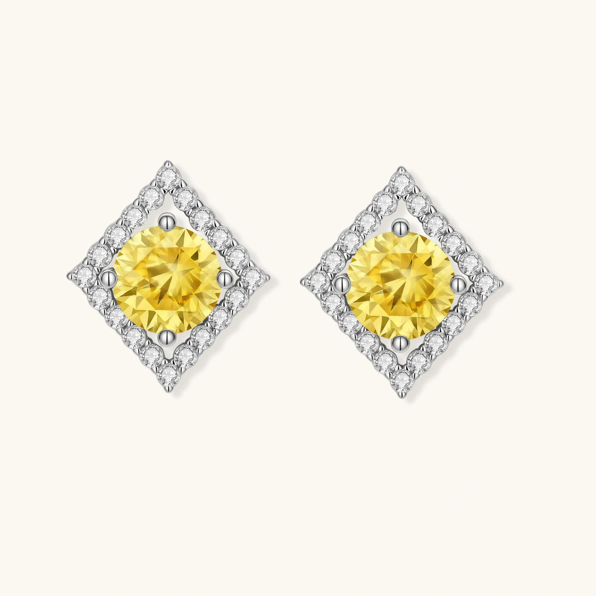 Golden Halo Studs by AlbaLuxe AlbaLuxe