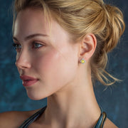 Golden Halo Studs by AlbaLuxe AlbaLuxe