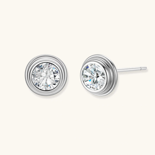 Orbit Stud Earrings by AlbaLuxe AlbaLuxe