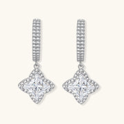 Diamond Dangle Huggies by AlbaLuxe AlbaLuxe