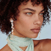 Garden Bloom Drop Earrings by AlbaLuxe AlbaLuxe