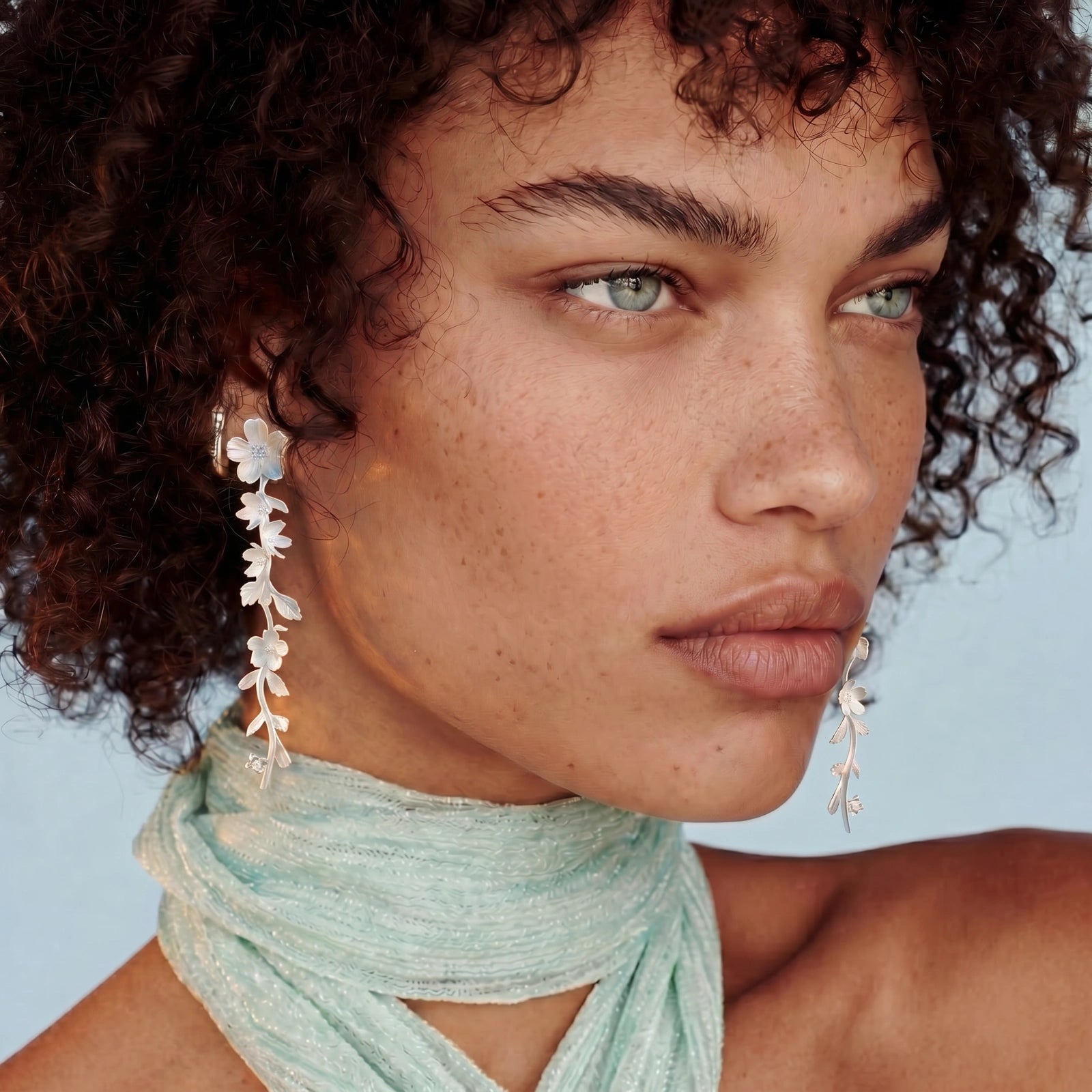 Garden Bloom Drop Earrings by AlbaLuxe AlbaLuxe