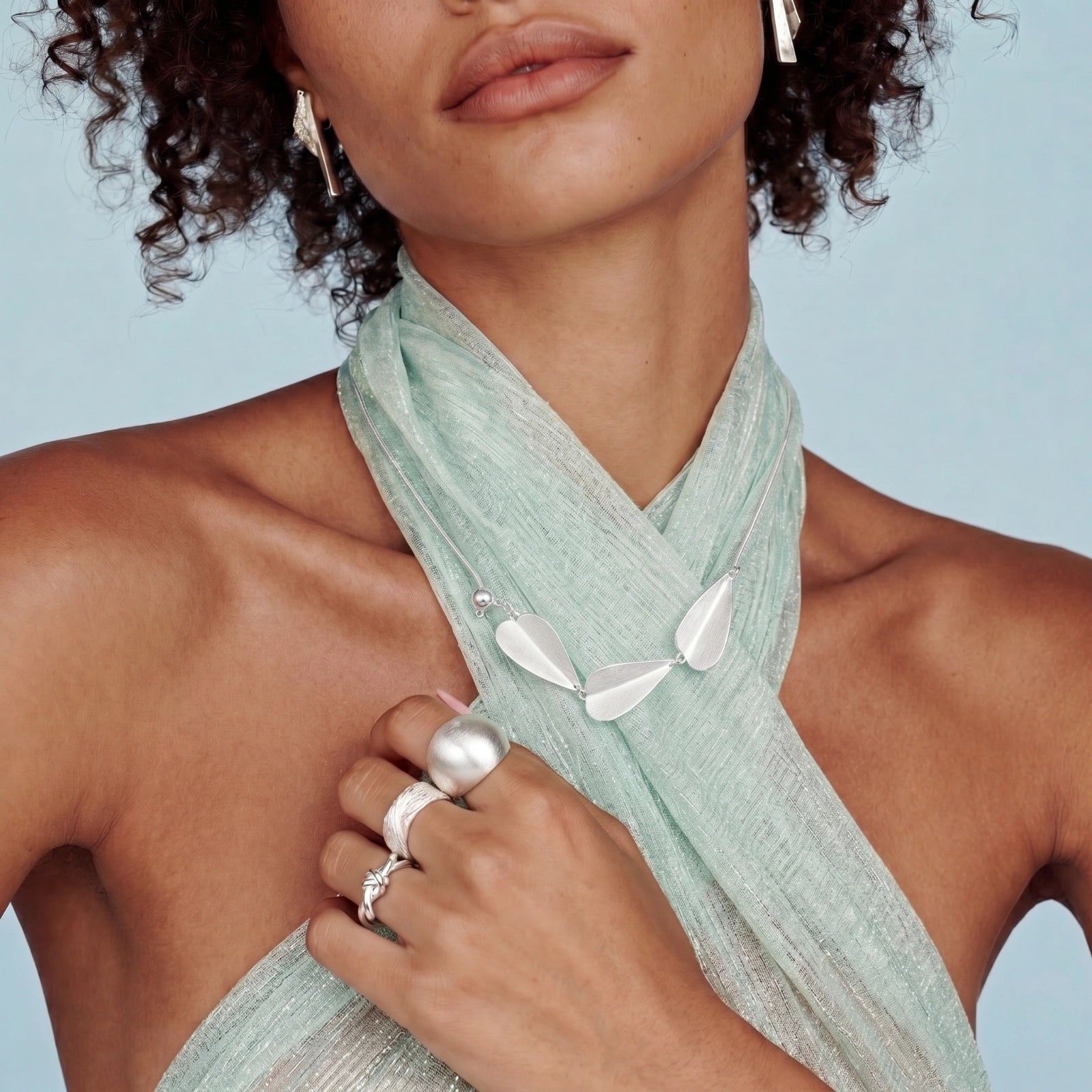 Botanical Whisper Necklace by AlbaLuxe AlbaLuxe