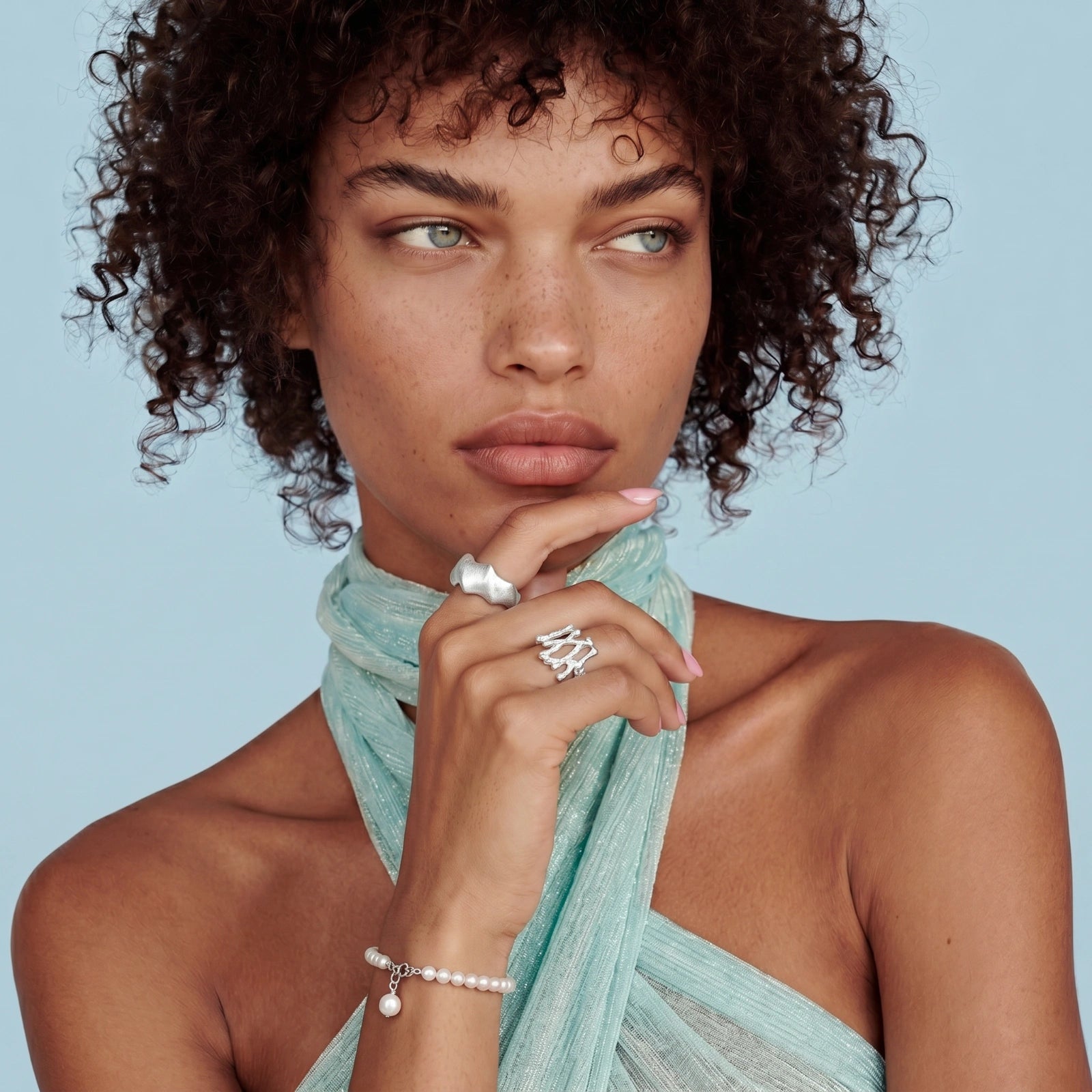 Pearlescent Dreams Bracelet by AlbaLuxe