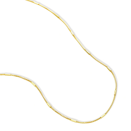 Golden Minimalist Chain by AlbaLuxe AlbaLuxe