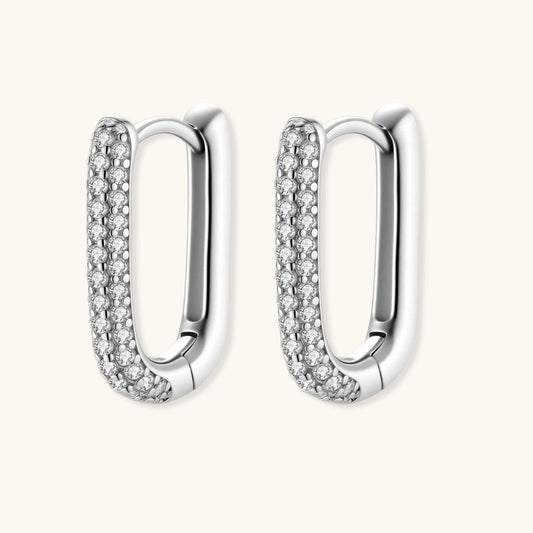 Sparkle Huggie Hoops by AlbaLuxe AlbaLuxe