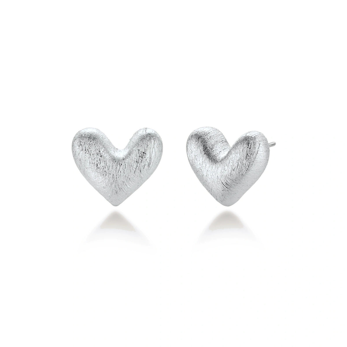 Heart Glow Studs by AlbaLuxe AlbaLuxe