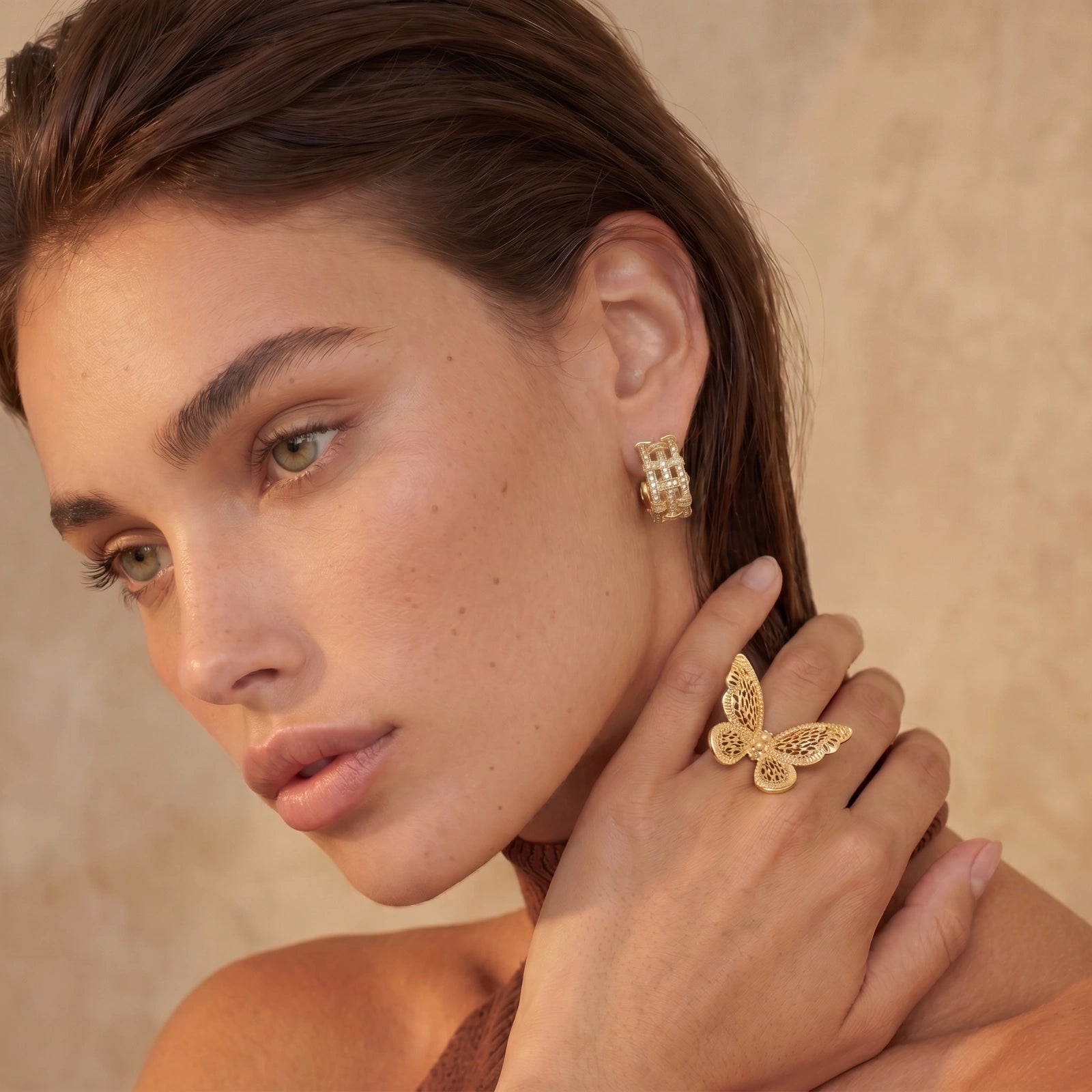 Lattice Dreams Hoops by AlbaLuxe