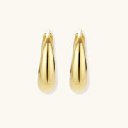 Golden Era Huggie Hoops AlbaLuxe