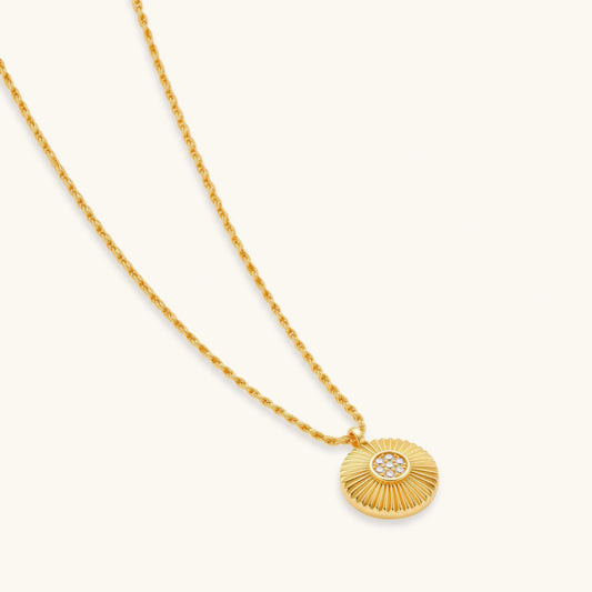 Sunburst Radiance Necklace by AlbaLuxe AlbaLuxe