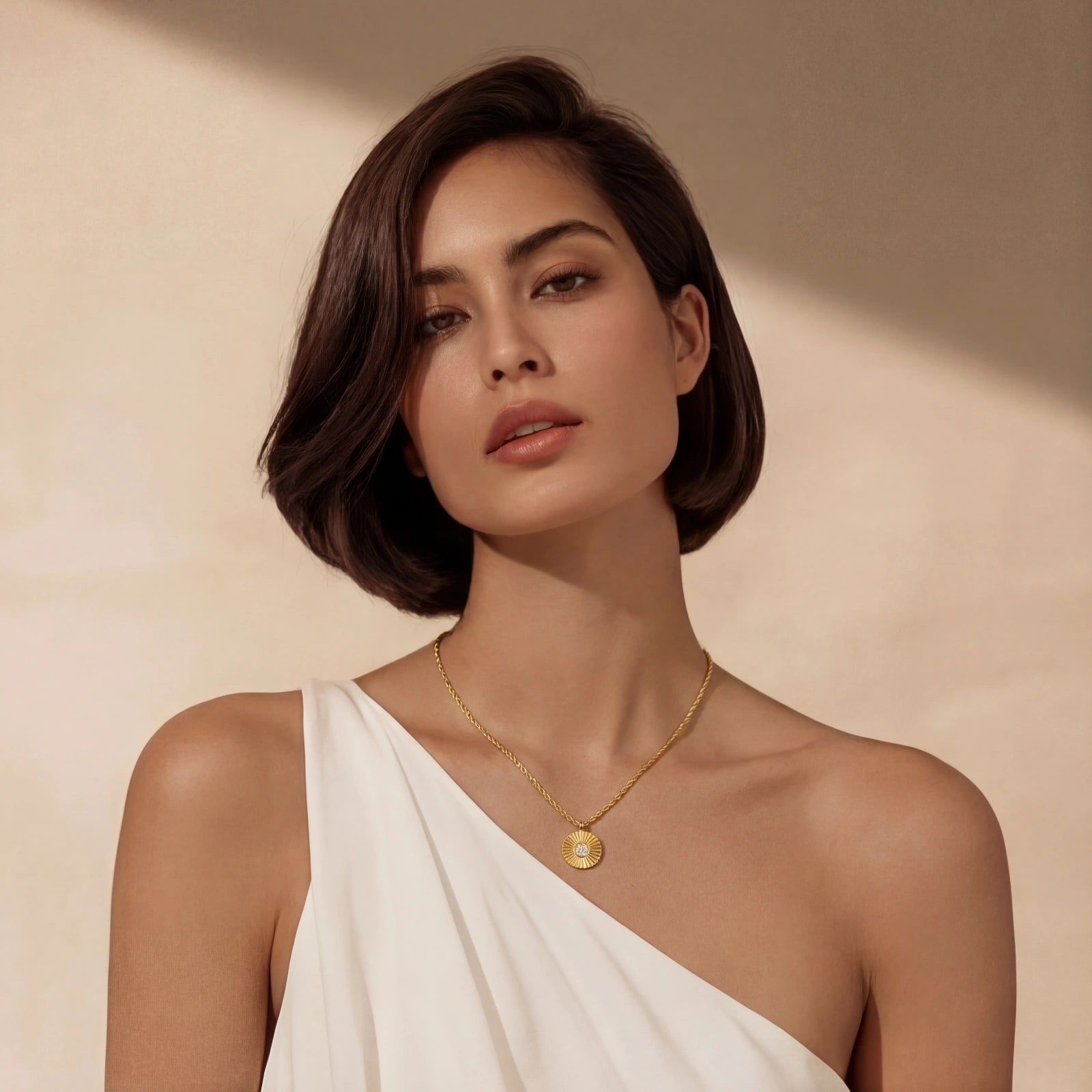 Sunburst Radiance Necklace by AlbaLuxe AlbaLuxe