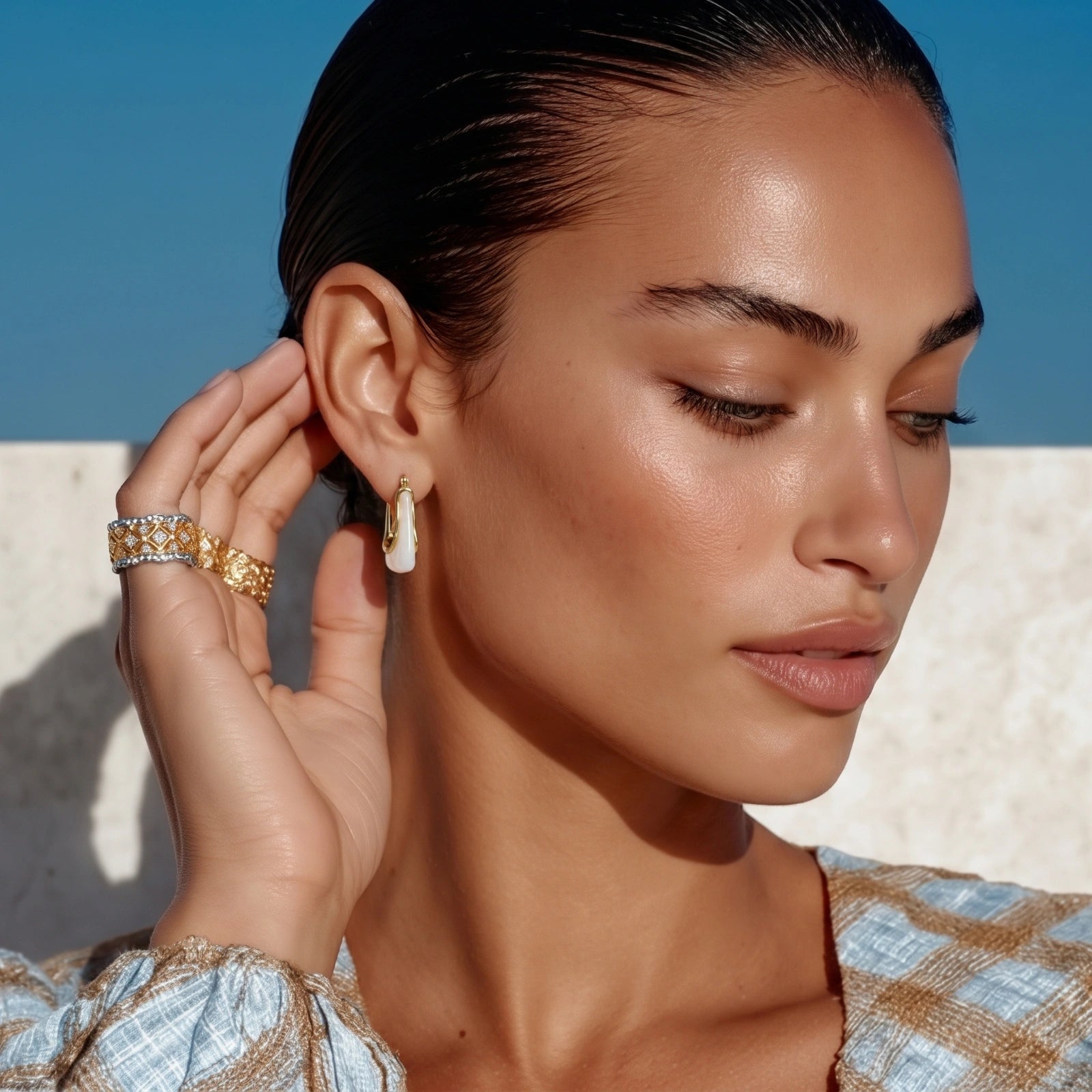 Lattice Luxe Ring by AlbaLuxe