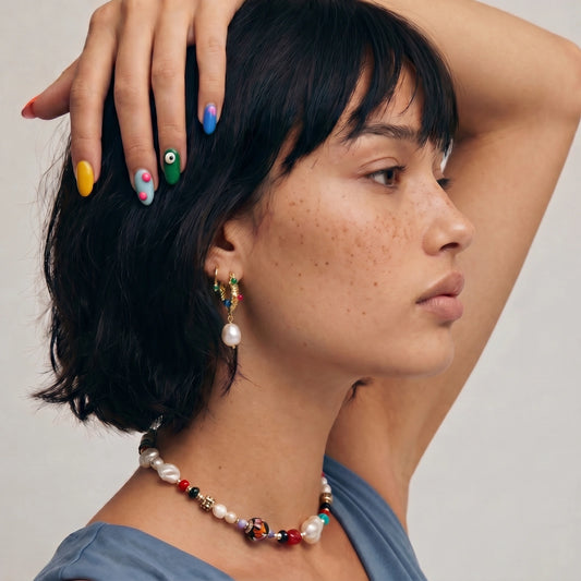 Baroque Luxe Hoops by AlbaLuxe