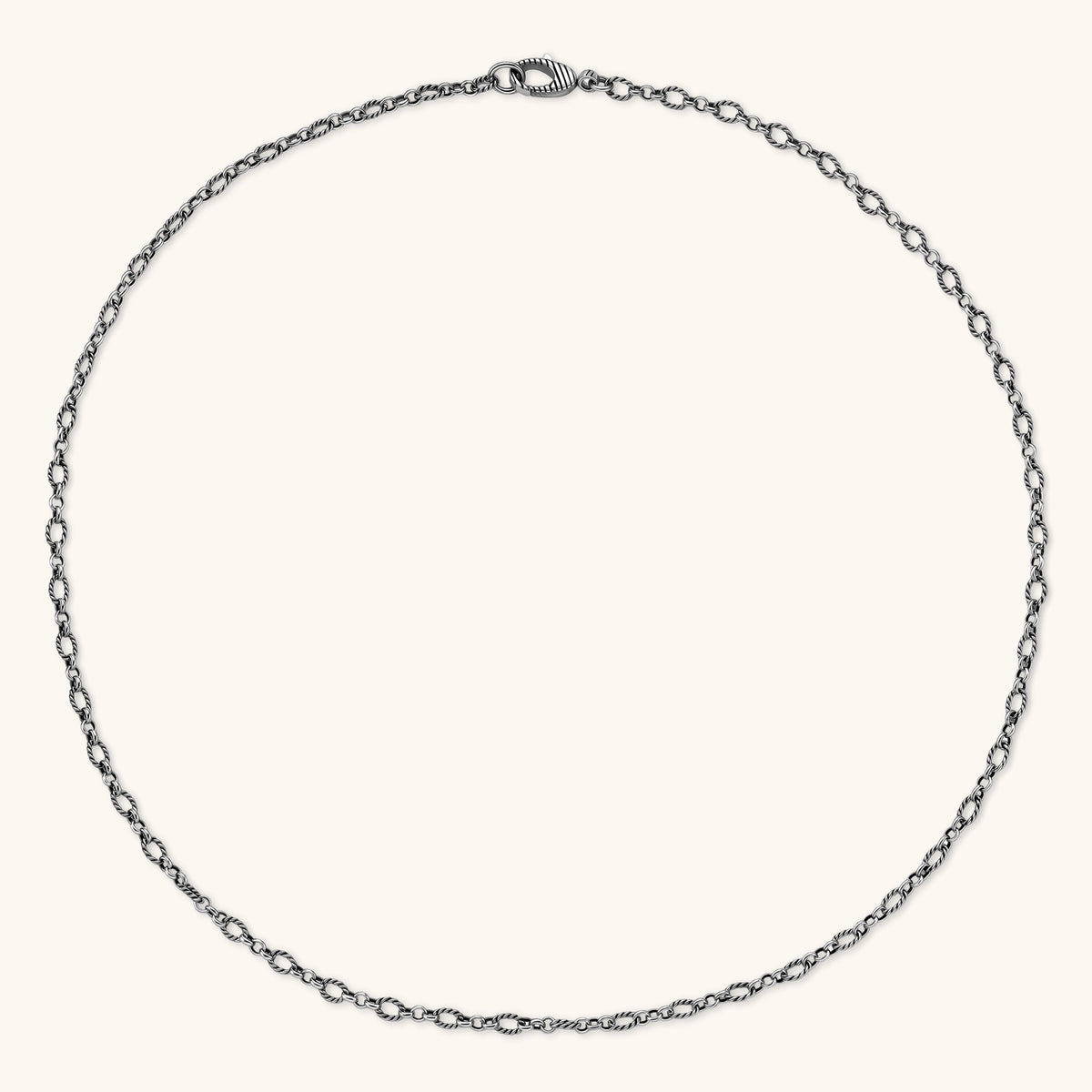 Twisted Link Chain by AlbaLuxe AlbaLuxe