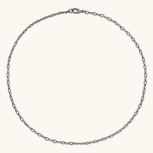 Twisted Link Chain by AlbaLuxe AlbaLuxe