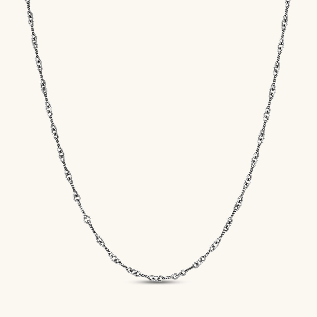 Twisted Rope Chain Necklace by AlbaLuxe AlbaLuxe