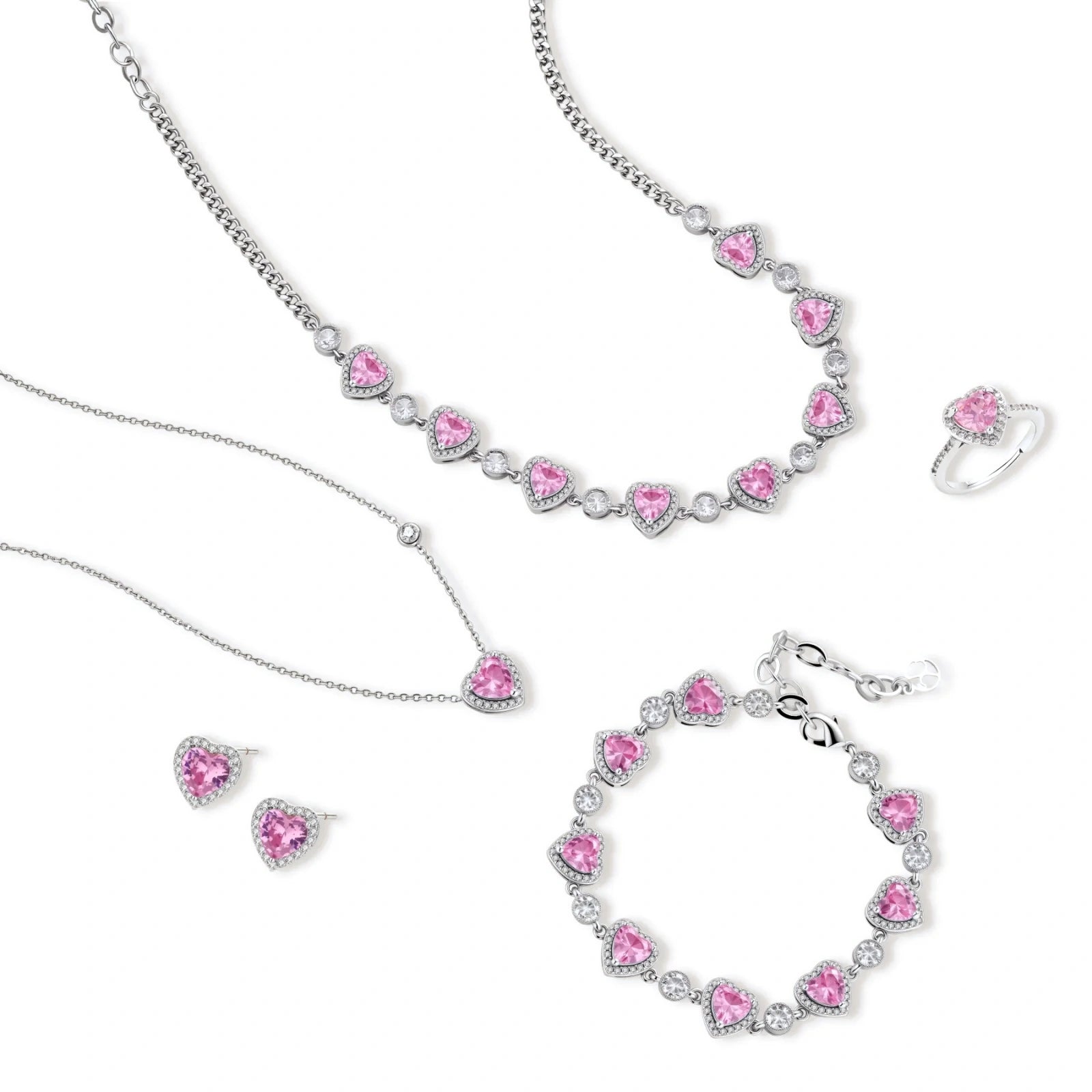 Romance Heart Set by AlbaLuxe