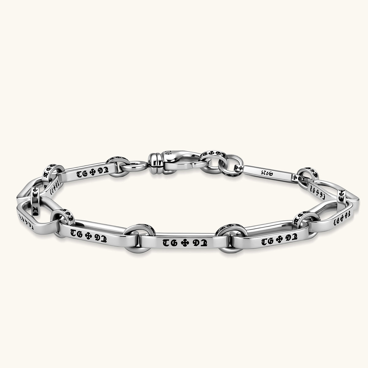 Grunge Link Bracelet by AlbaLuxe AlbaLuxe